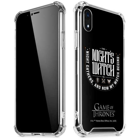 Game of Thrones: The Nights Watch iPhone XR Clear Case