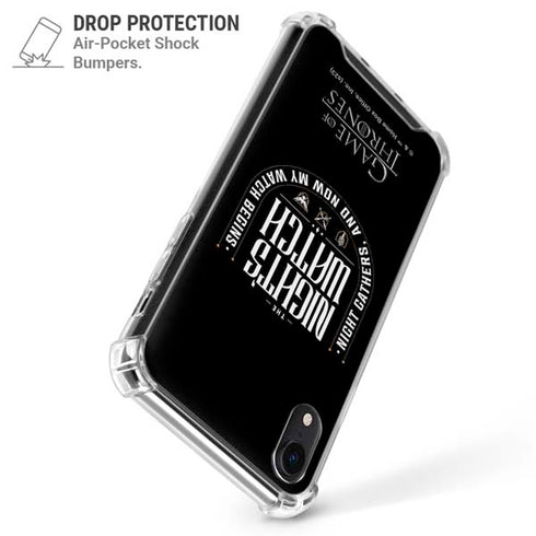 Game of Thrones: The Nights Watch iPhone XR Clear Case