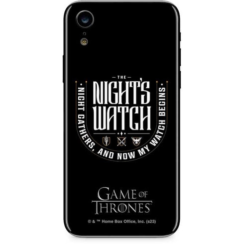 Game of Thrones: The Nights Watch iPhone XR Skin