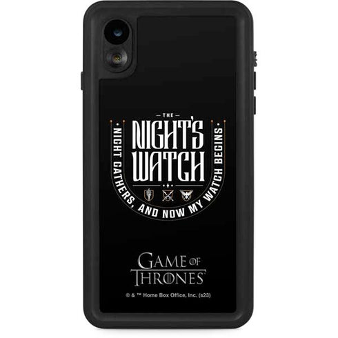 Game of Thrones: The Nights Watch iPhone XR Waterproof Case