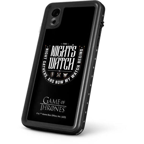 Game of Thrones: The Nights Watch iPhone XR Waterproof Case