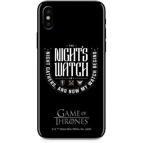 Game of Thrones: The Nights Watch iPhone XS Max Skin