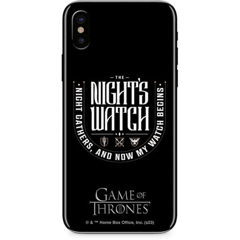 Game of Thrones: The Nights Watch iPhone XS Skin