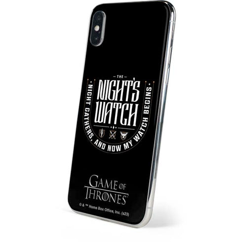 Game of Thrones: The Nights Watch iPhone XS Skin