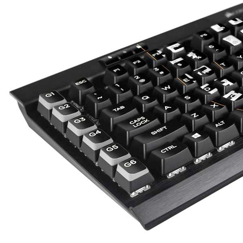 Game of Thrones: The Nights Watch K95 RGB PLATINUM Mechanical Gaming Keyboard Skin
