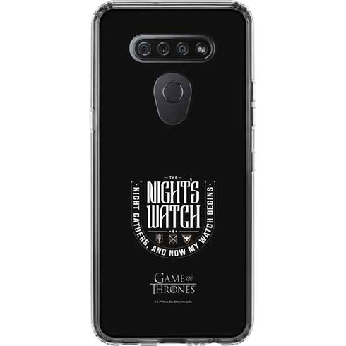 Game of Thrones: The Nights Watch LG K51/Q51 Clear Case
