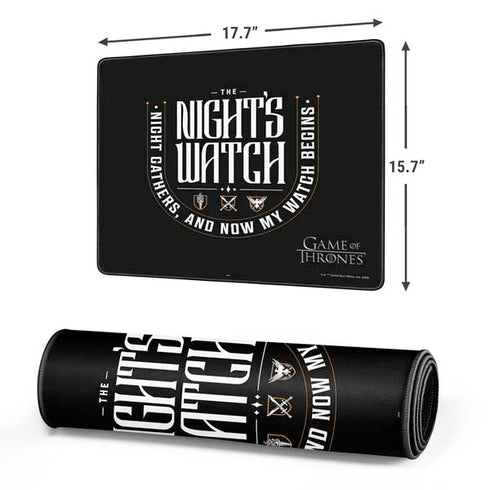 Game of Thrones: The Nights Watch Gaming Mouse Pad