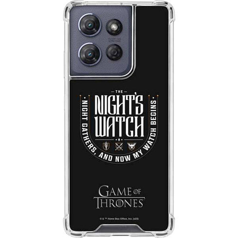 Game of Thrones: The Nights Watch Moto G Power 5G (2025) Clear Case