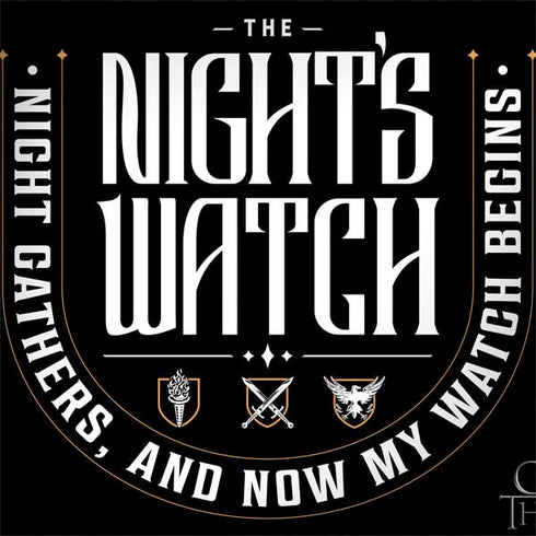 Game of Thrones: The Nights Watch PlayStation 4 Gold Wireless Headset Skin