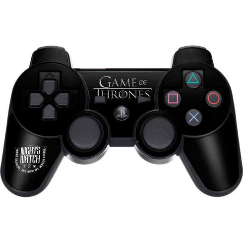 Game of Thrones: The Nights Watch PS3 Dual Shock wireless controller Skin