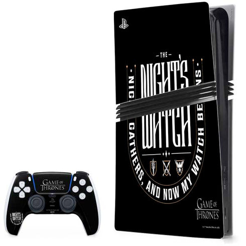 Game of Thrones: The Nights Watch PS5 Pro Bundle Skin