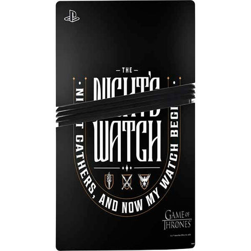 Game of Thrones: The Nights Watch PS5 Pro Console Skin