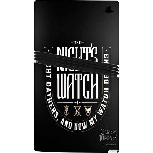 Game of Thrones: The Nights Watch PS5 Pro Console Skin