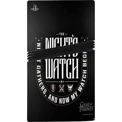 Game of Thrones: The Nights Watch PS5 Pro Disk Bundle Skin