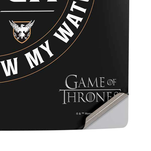 Game of Thrones: The Nights Watch PS5 Pro Disk Console Skin