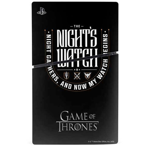 Game of Thrones: The Nights Watch PS5 Slim Disk Bundle Skin