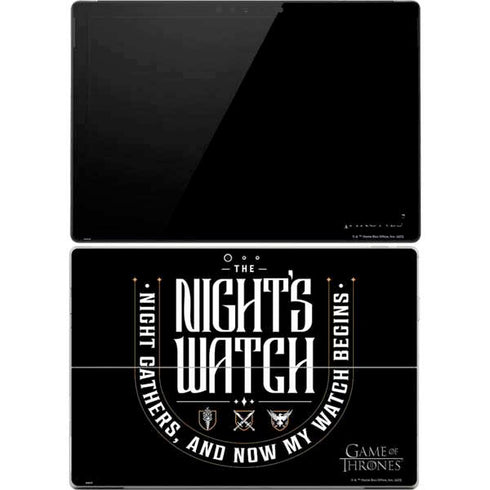 Game of Thrones: The Nights Watch Surface Pro 4 Skin