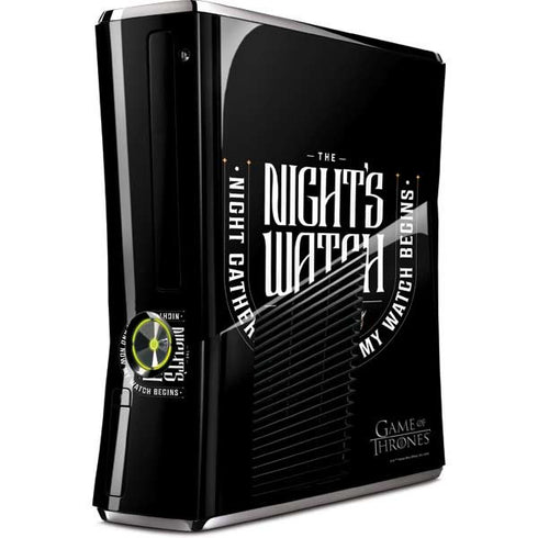 Game of Thrones: The Nights Watch Xbox 360 Slim (2010) Skin