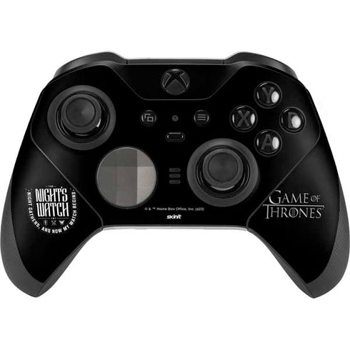 Game of Thrones: The Nights Watch Xbox Elite Wireless Controller Series 2 Skin