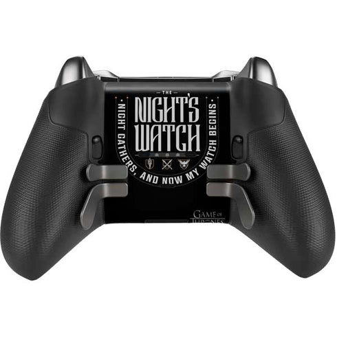 Game of Thrones: The Nights Watch Xbox Elite Wireless Controller Series 2 Skin