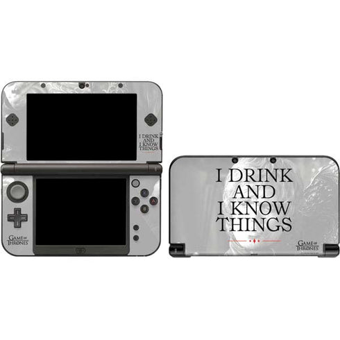 Game of Thrones: Tyrion Lannister Quote 3DS XL 2015 Skin