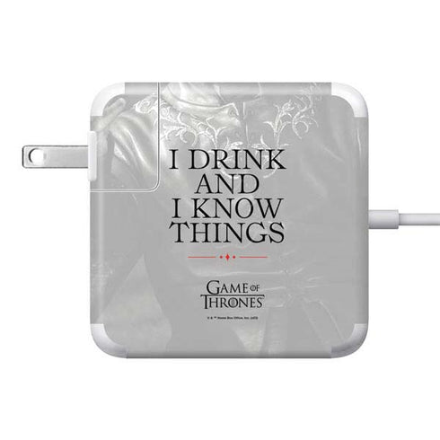 Game of Thrones: Tyrion Lannister Quote 85W Power Adapter (15 and 17 inch MacBook Pro Charger) Skin