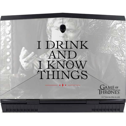 Game of Thrones: Tyrion Lannister Quote Dell Alienware Skin