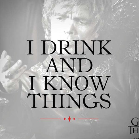 Game of Thrones: Tyrion Lannister Quote Dell Alienware Skin