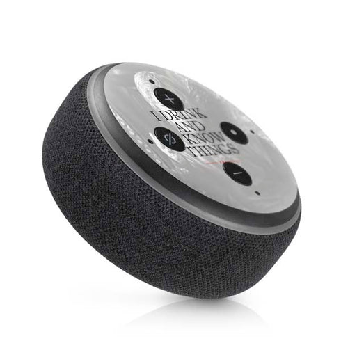 Game of Thrones: Tyrion Lannister Quote Amazon Echo Dot Skin