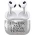 Game of Thrones: Tyrion Lannister Quote Apple AirPods (3rd Gen 2021) Skin