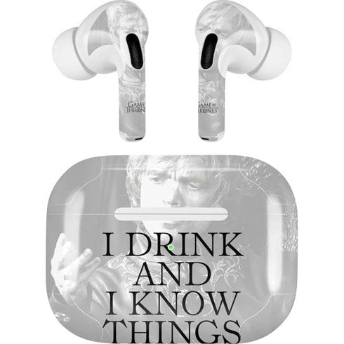 Game of Thrones: Tyrion Lannister Quote Apple AirPods Pro Skin