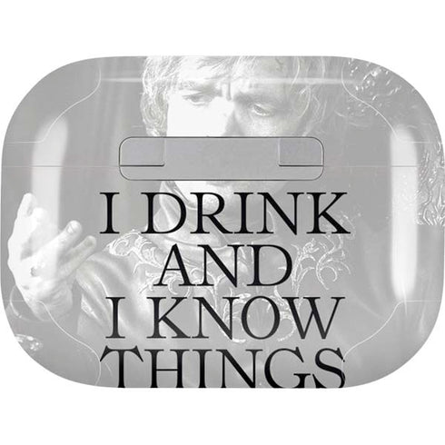 Game of Thrones: Tyrion Lannister Quote Apple AirPods Pro Skin