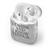 Game of Thrones: Tyrion Lannister Quote Apple AirPods Skin