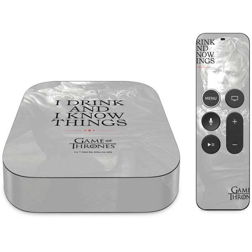 Game of Thrones: Tyrion Lannister Quote Apple TV Skin