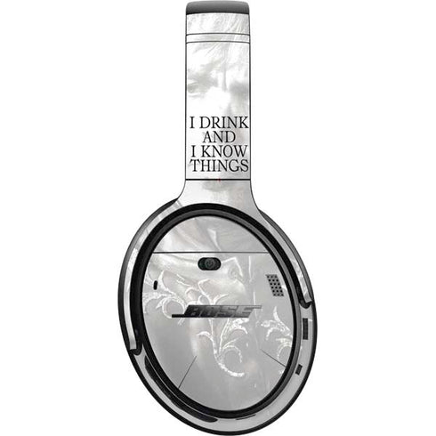 Game of Thrones: Tyrion Lannister Quote Bose QuietComfort 35 Headphones Skin