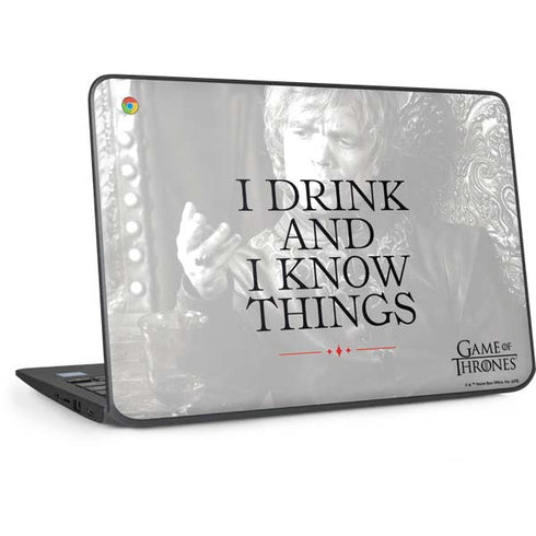 Game of Thrones: Tyrion Lannister Quote HP Chromebook Skin