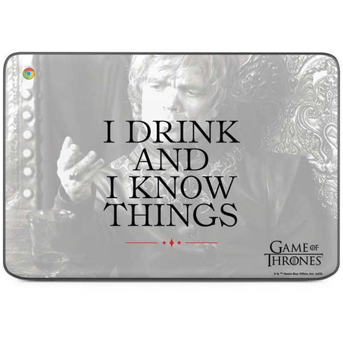 Game of Thrones: Tyrion Lannister Quote HP Chromebook Skin
