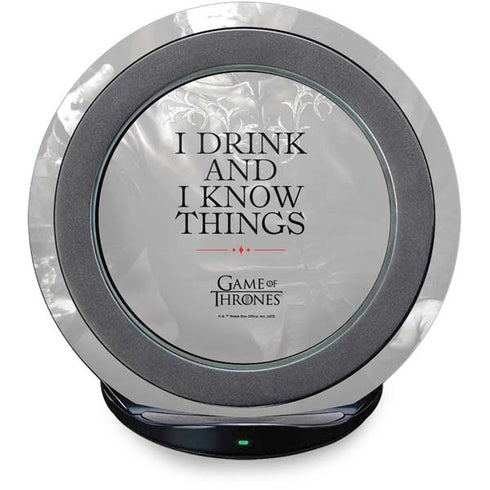 Game of Thrones: Tyrion Lannister Quote Fast Charge Wireless Charging Stand Skin