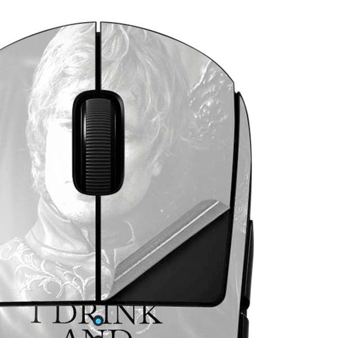 Game of Thrones: Tyrion Lannister Quote G Pro Wireless Gaming Mouse Skin