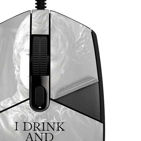 Game of Thrones: Tyrion Lannister Quote G203 Prodigy RGB Wired Gaming Mouse Skin