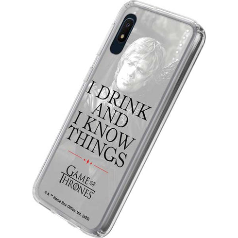 Game of Thrones: Tyrion Lannister Quote Galaxy A10e Clear Case