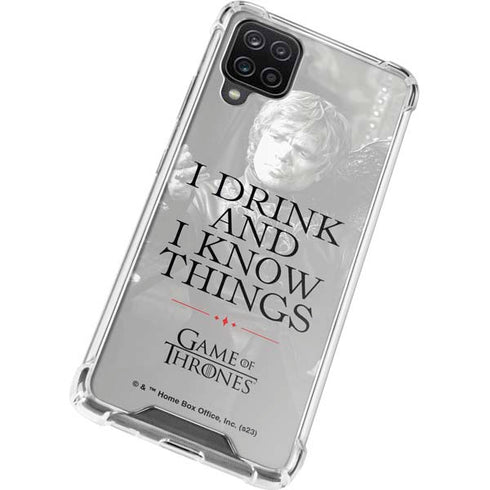 Game of Thrones: Tyrion Lannister Quote Galaxy A12 Clear Case
