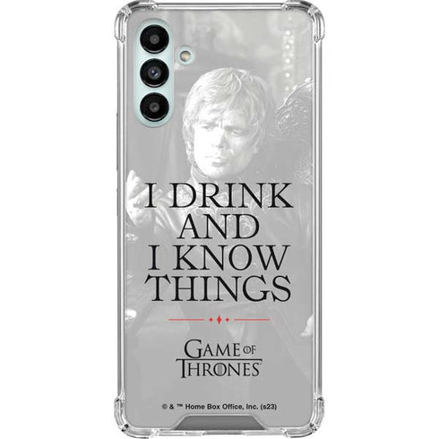 Game of Thrones: Tyrion Lannister Quote Galaxy A13 5G Clear Case