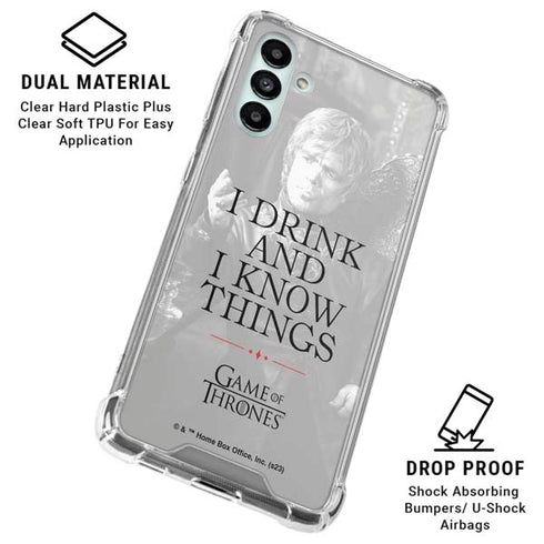 Game of Thrones: Tyrion Lannister Quote Galaxy A13 5G Clear Case