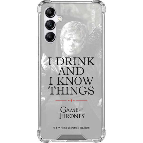 Game of Thrones: Tyrion Lannister Quote Galaxy A15 5G Clear Case