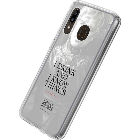 Game of Thrones: Tyrion Lannister Quote Galaxy A20 Clear Case