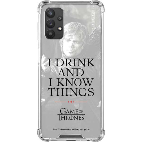 Game of Thrones: Tyrion Lannister Quote Galaxy A32 5G Clear Case