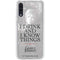 Game of Thrones: Tyrion Lannister Quote Galaxy A50 Clear Case