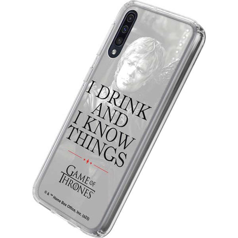 Game of Thrones: Tyrion Lannister Quote Galaxy A50 Clear Case