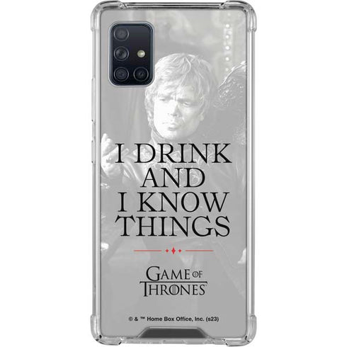 Game of Thrones: Tyrion Lannister Quote Galaxy A51 5G Clear Case